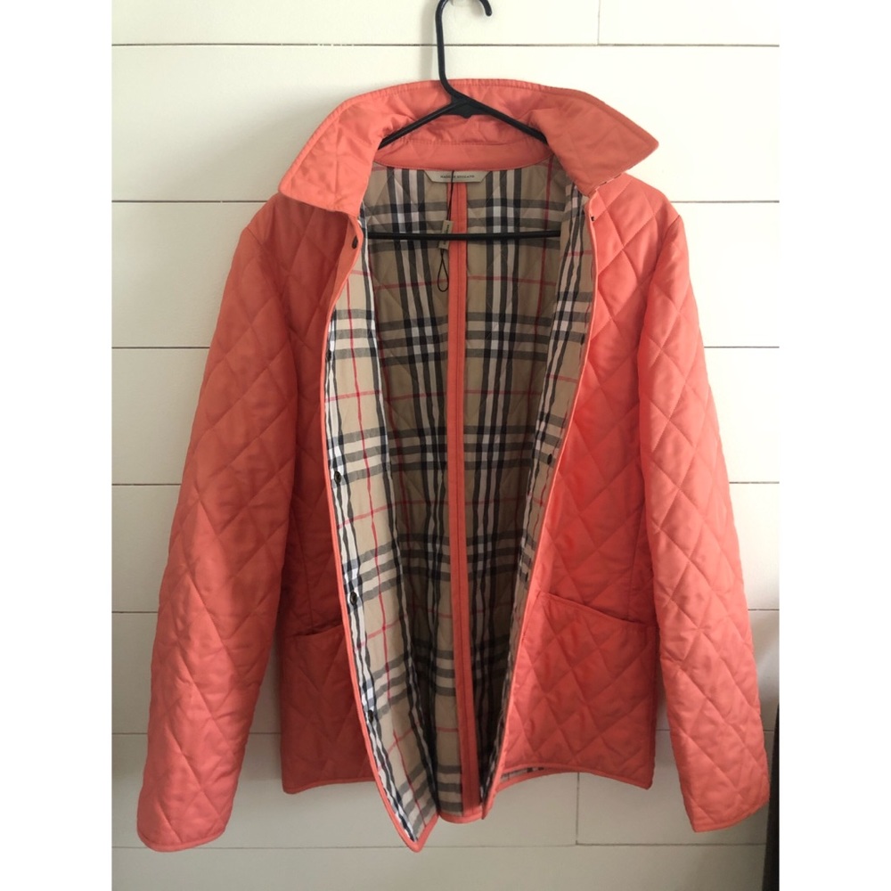 Burberry Quilted Coat | Size L